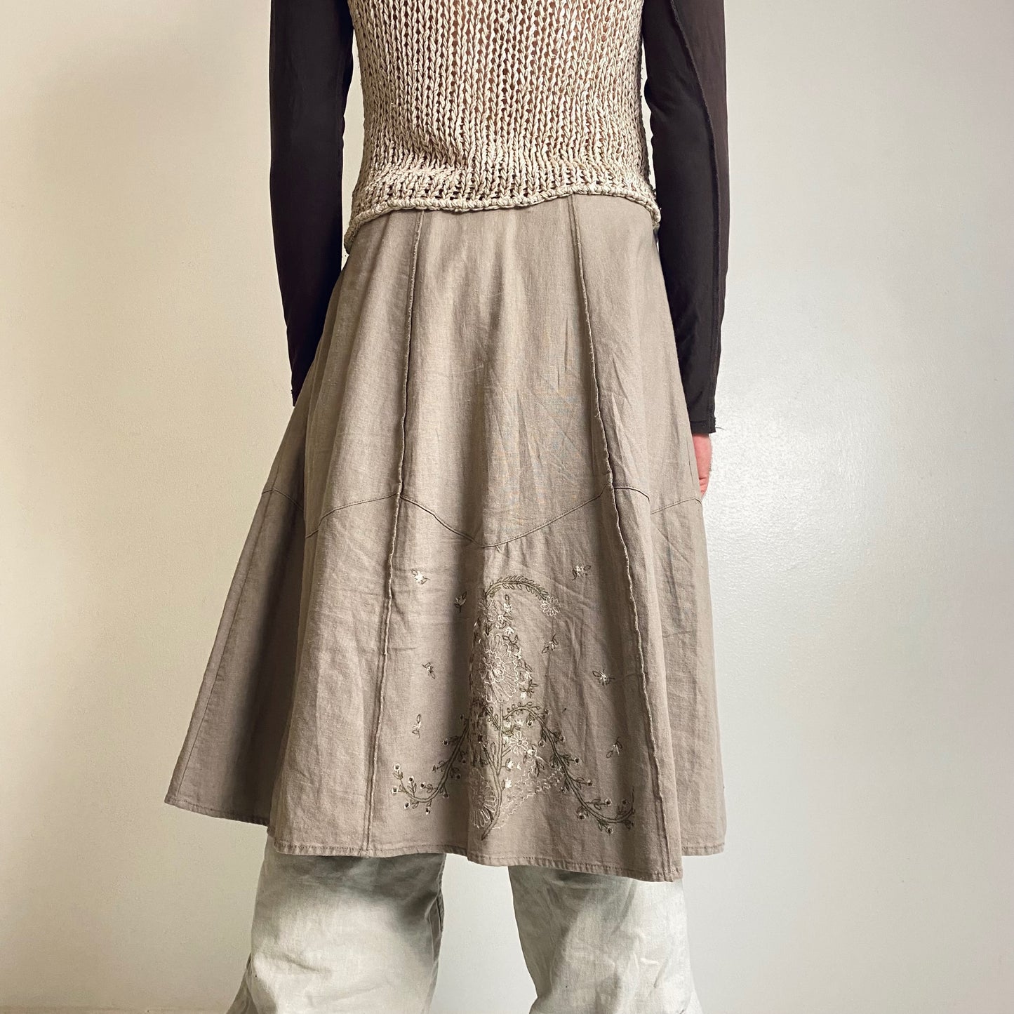 Linen skirt