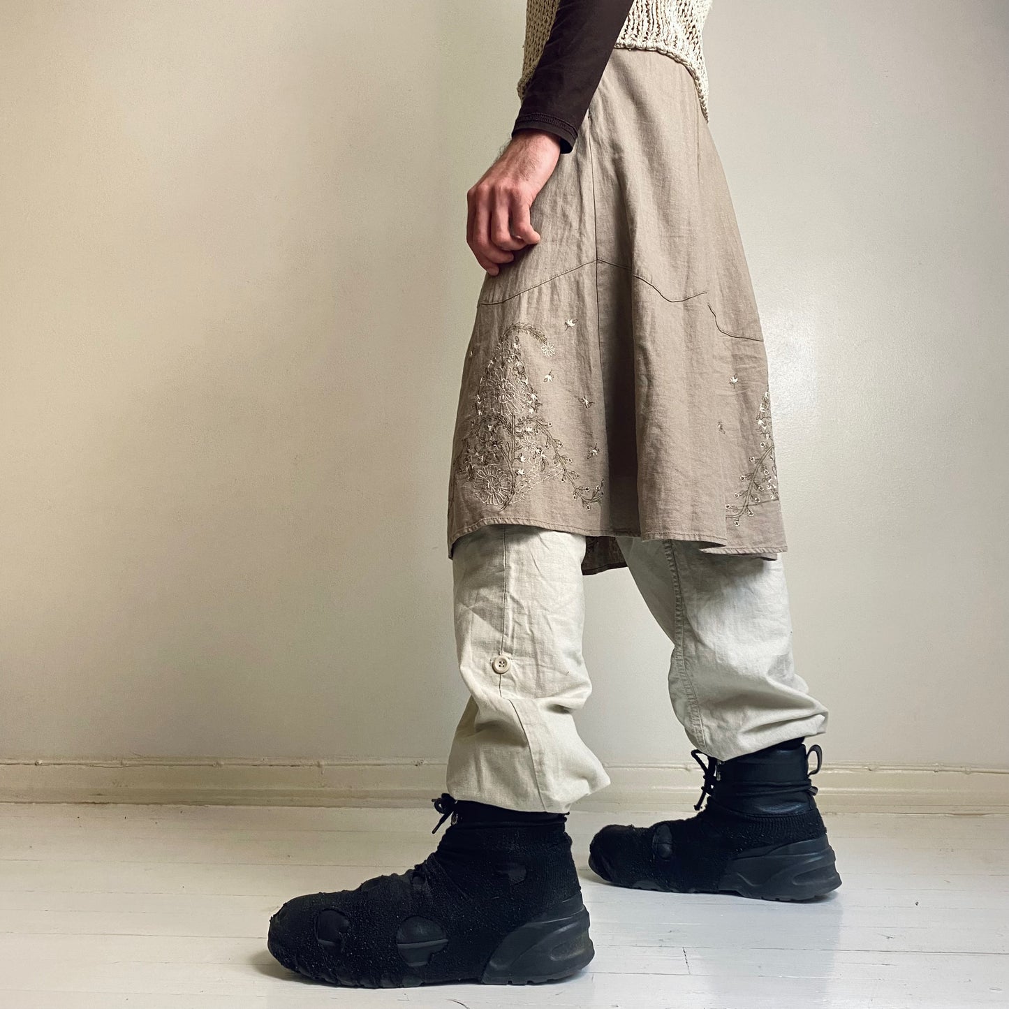 Linen skirt