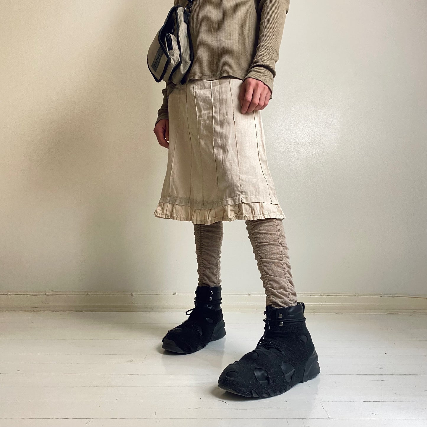 Linen skirt
