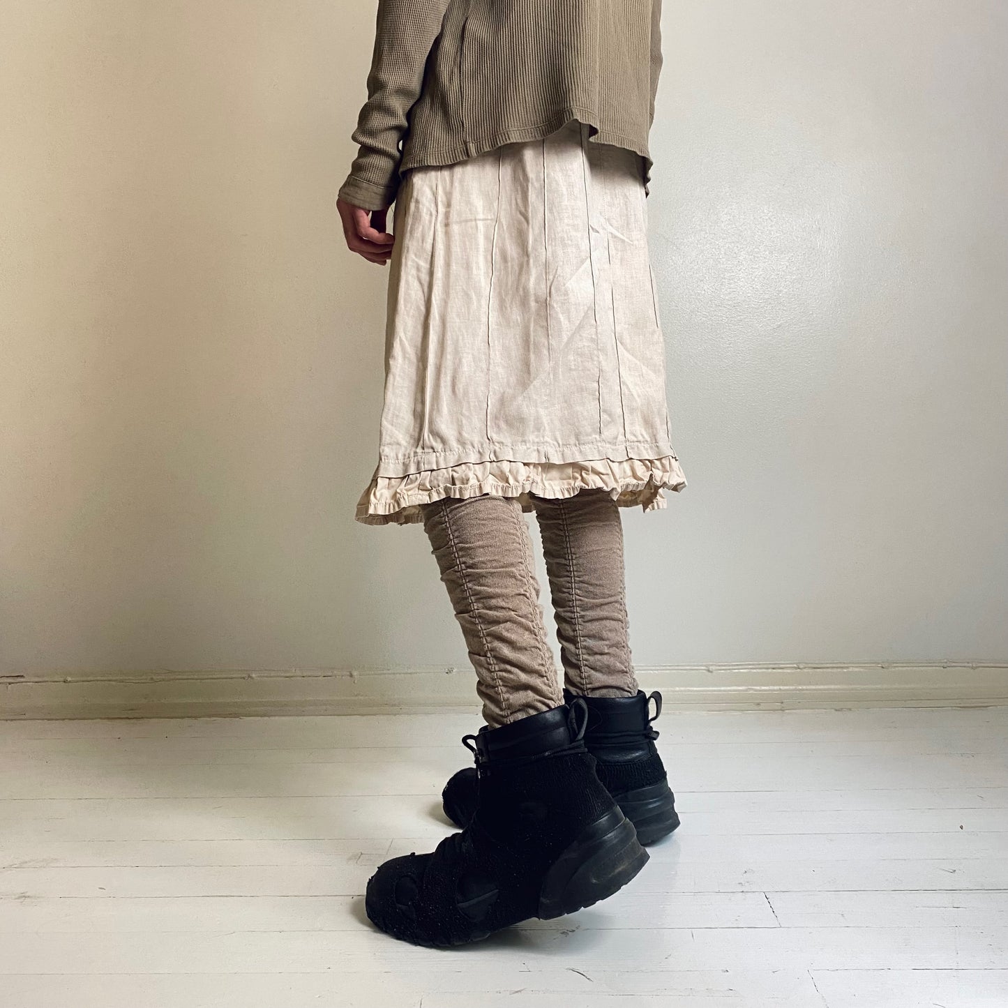 Linen skirt