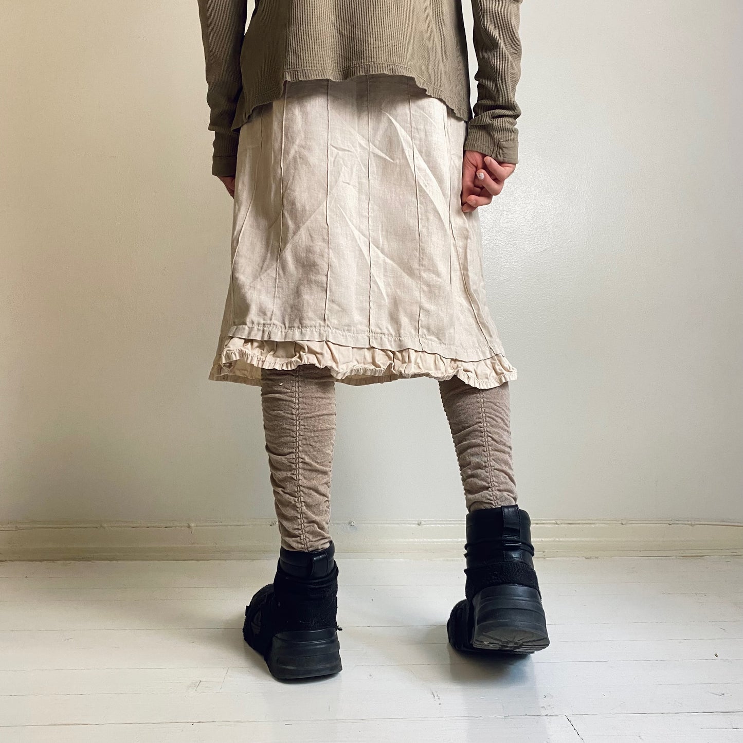 Linen skirt
