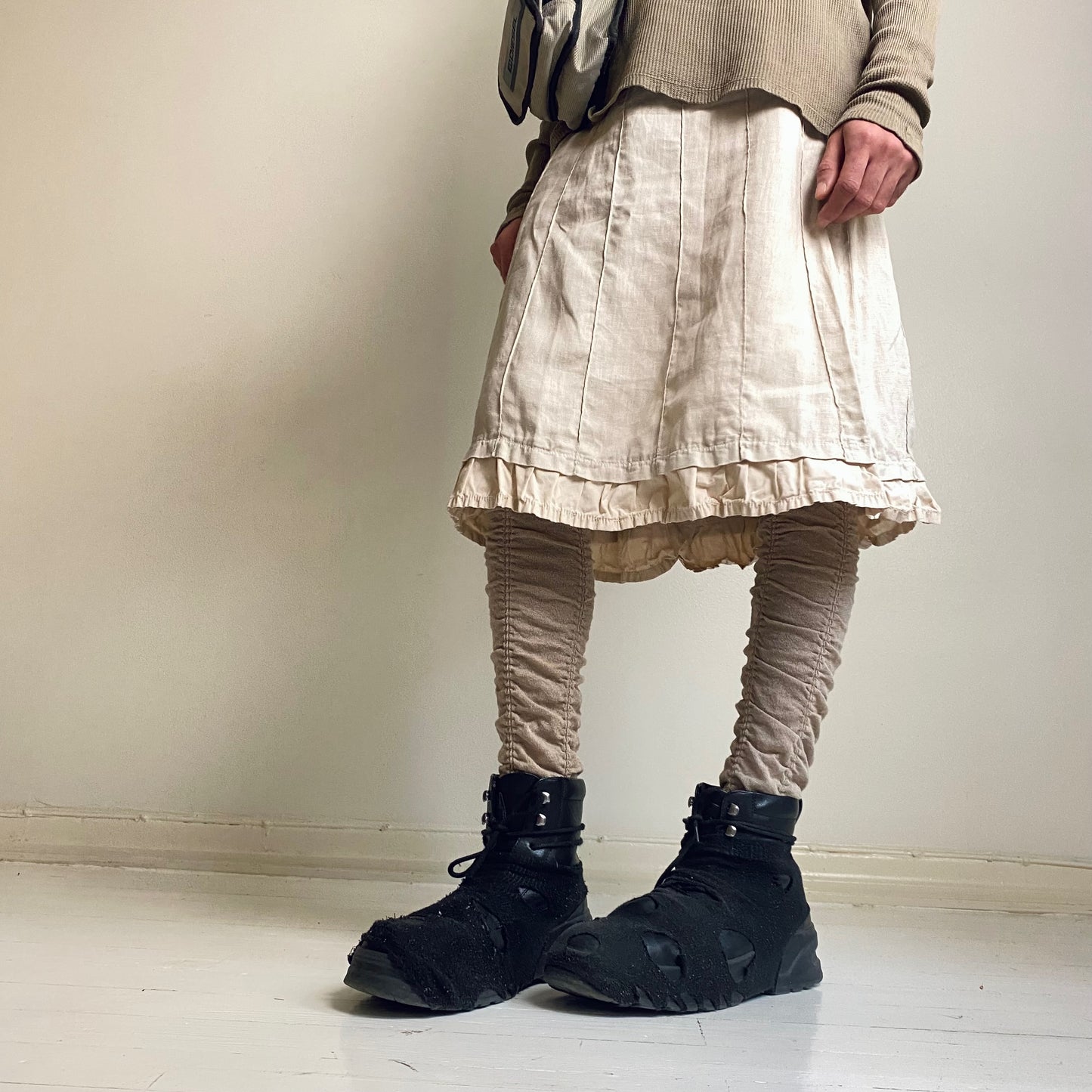 Linen skirt