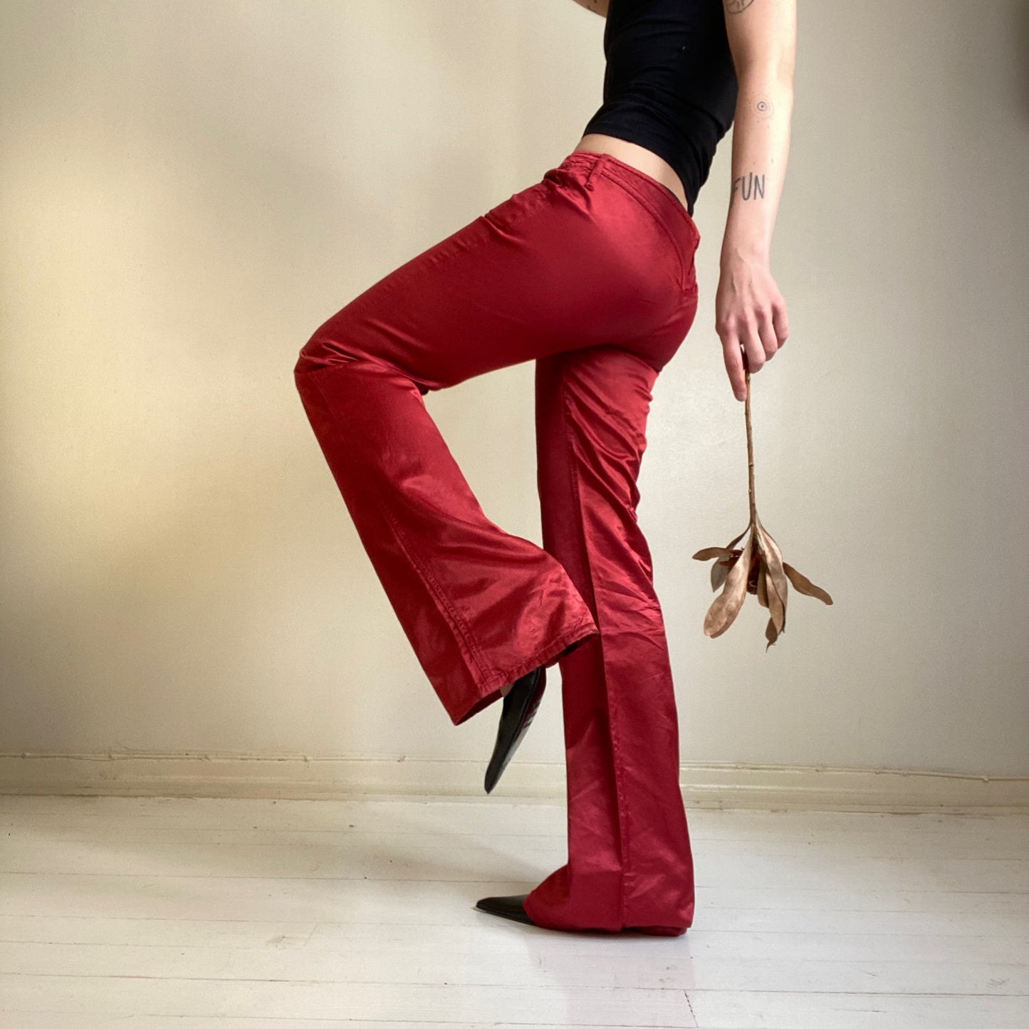 00s Diesel satin pants