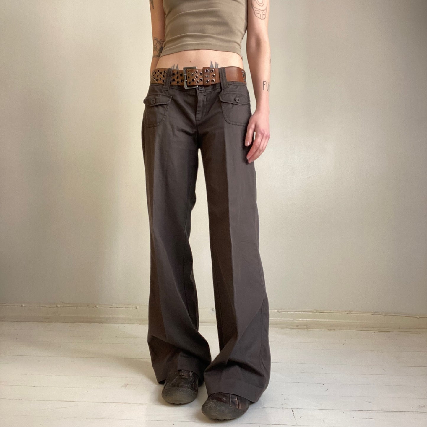 Baggy cotton pants