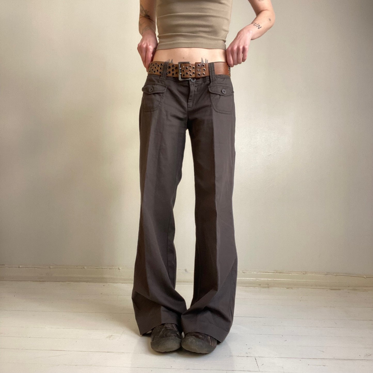 Baggy cotton pants