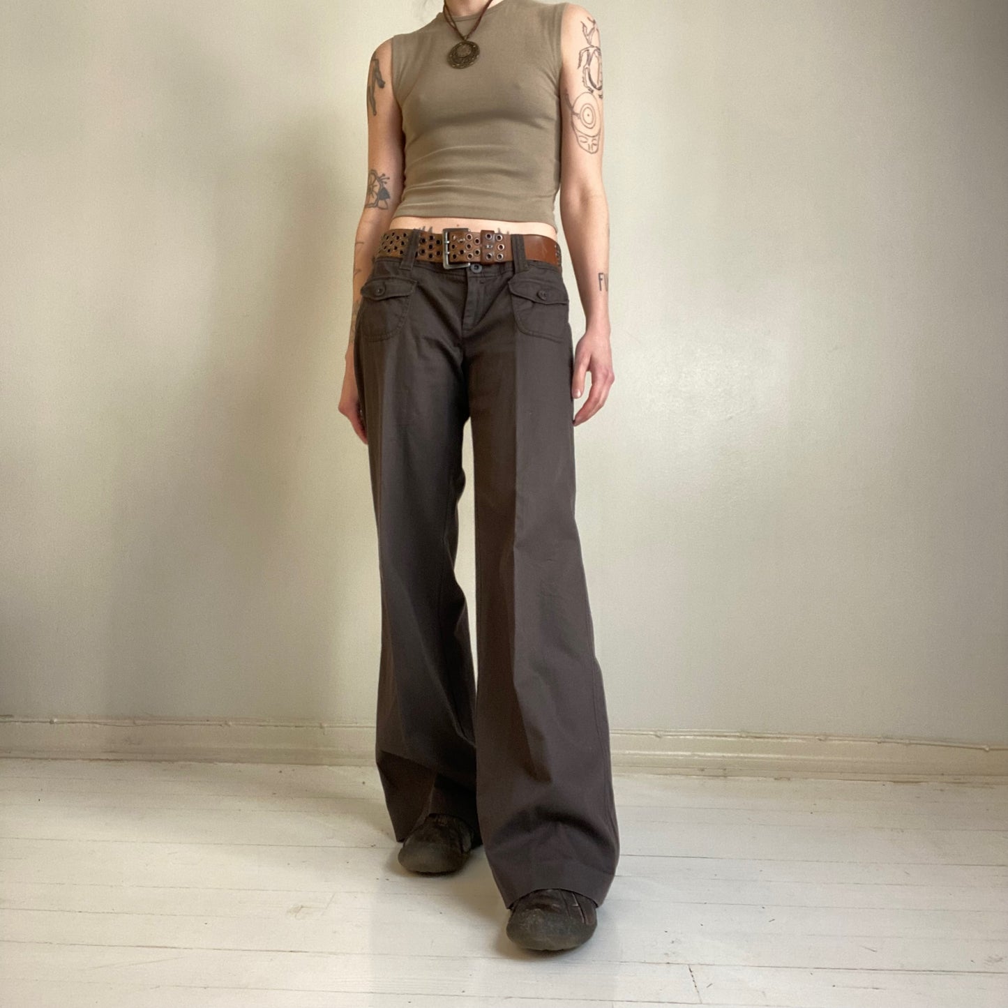 Baggy cotton pants