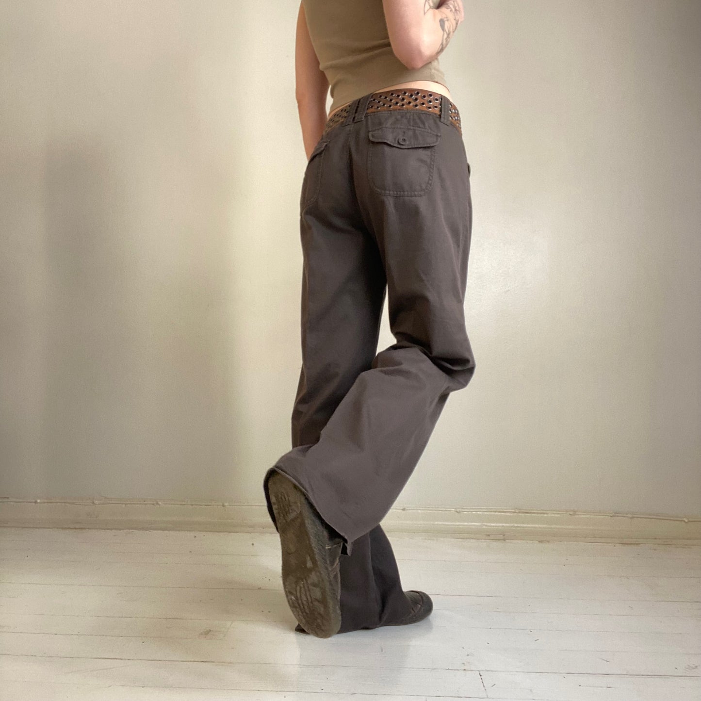 Baggy cotton pants