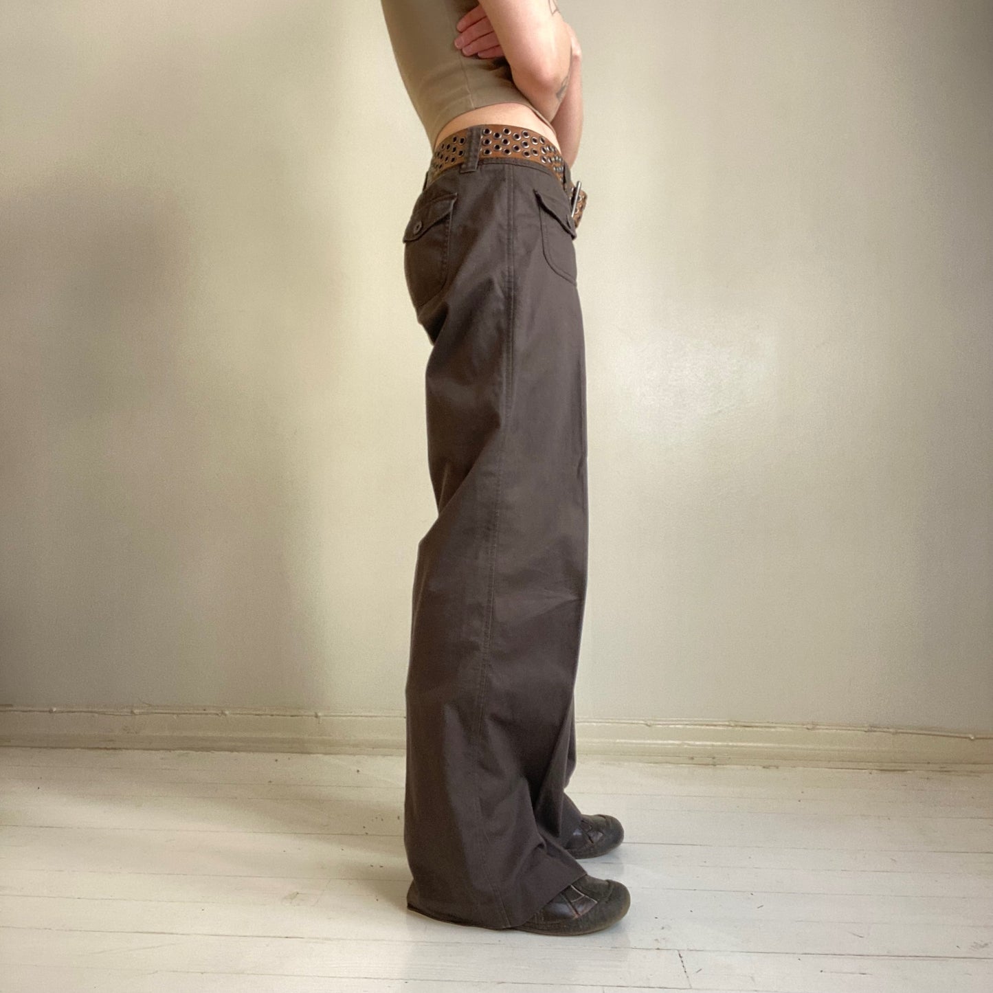 Baggy cotton pants