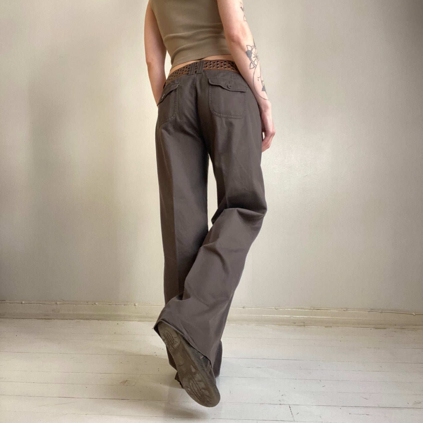 Baggy cotton pants