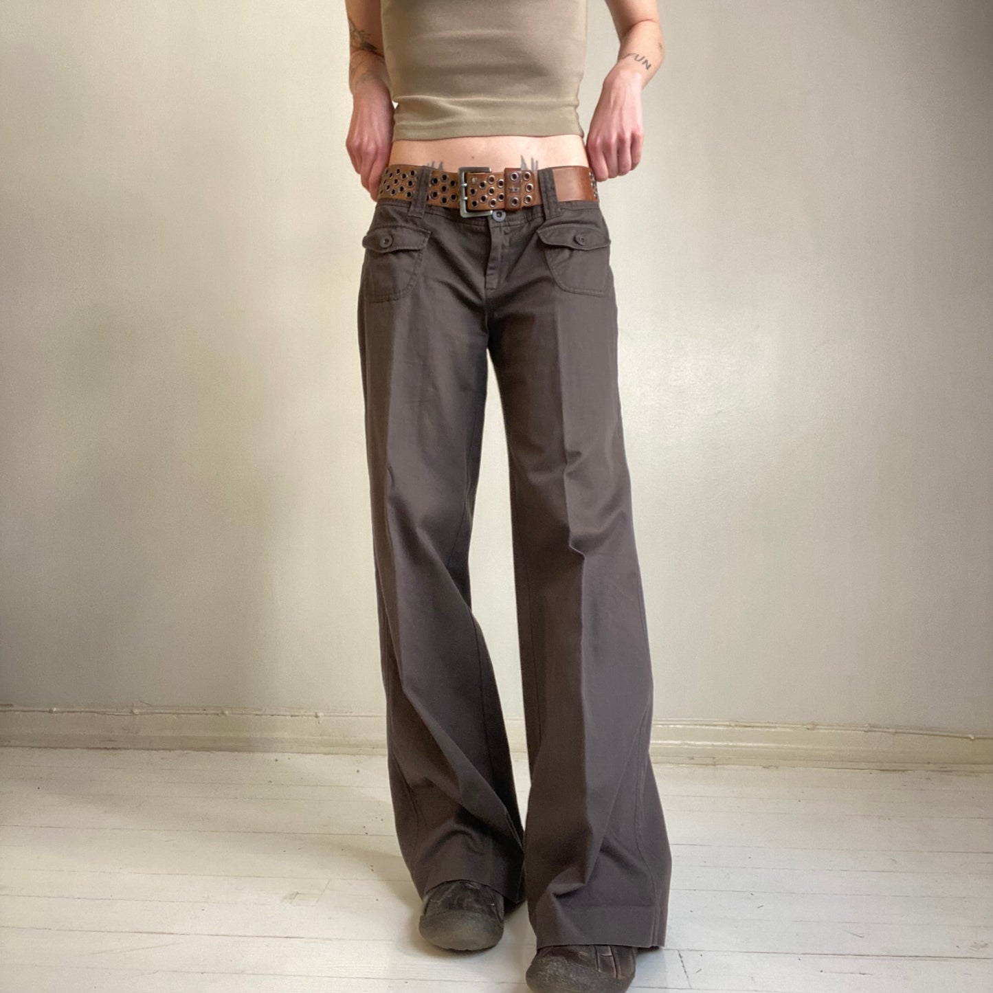 Baggy cotton pants