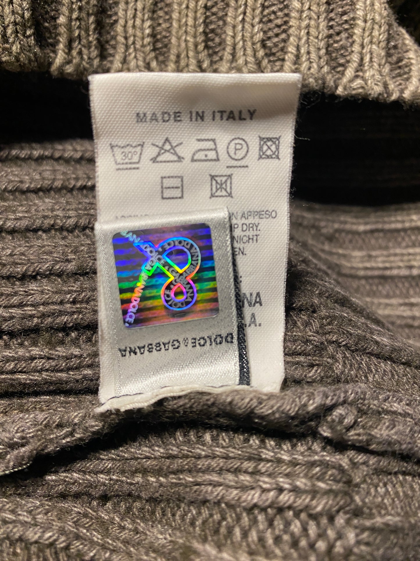 00's Dolce & Gabbana crewneck sweater