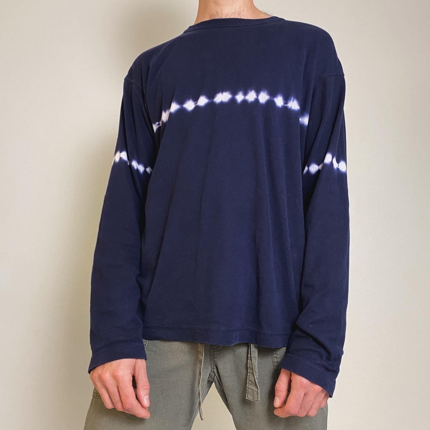 90s shibori dye longsleeve