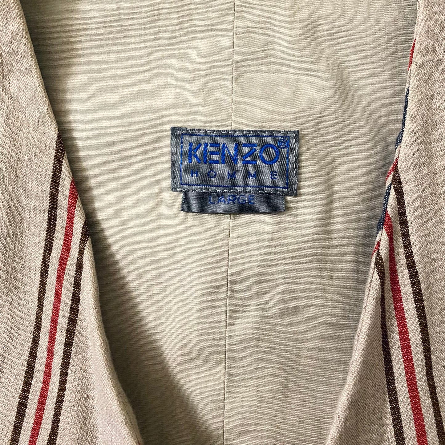 Kenzo Homme linen vest