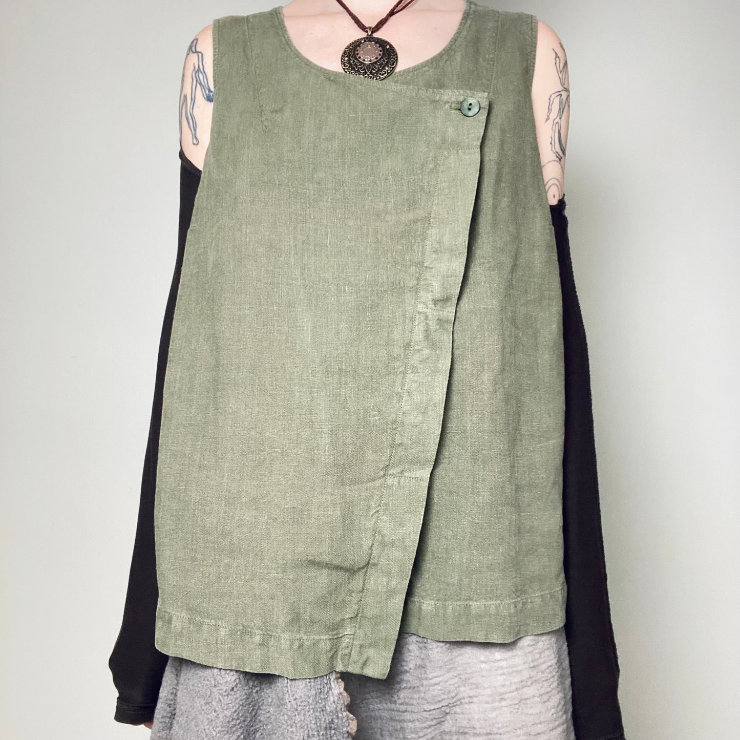 00s OSKA linen vest