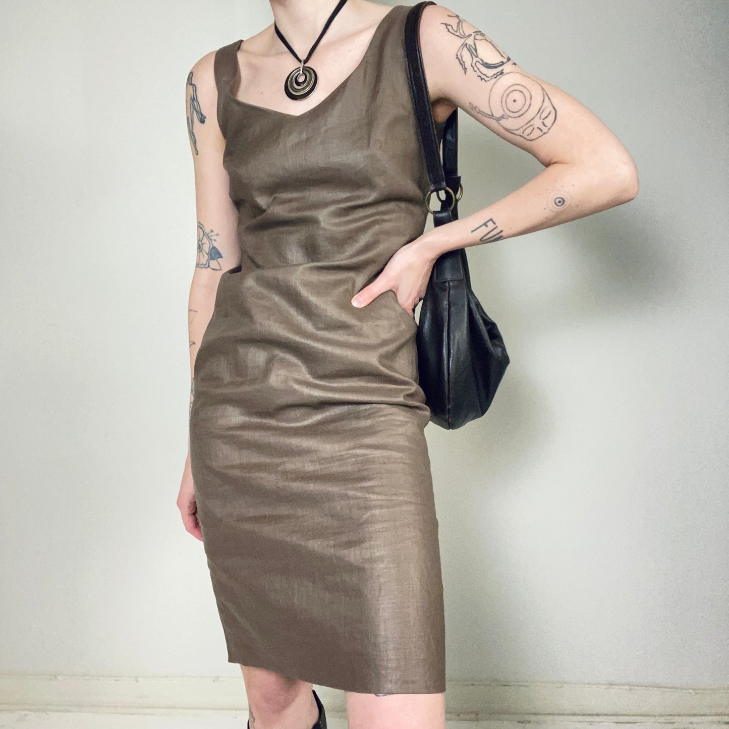 00s Linen dress