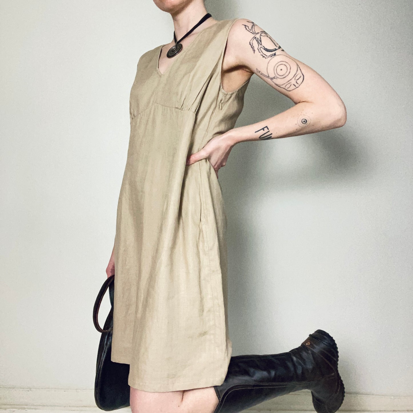 00s Linen dress