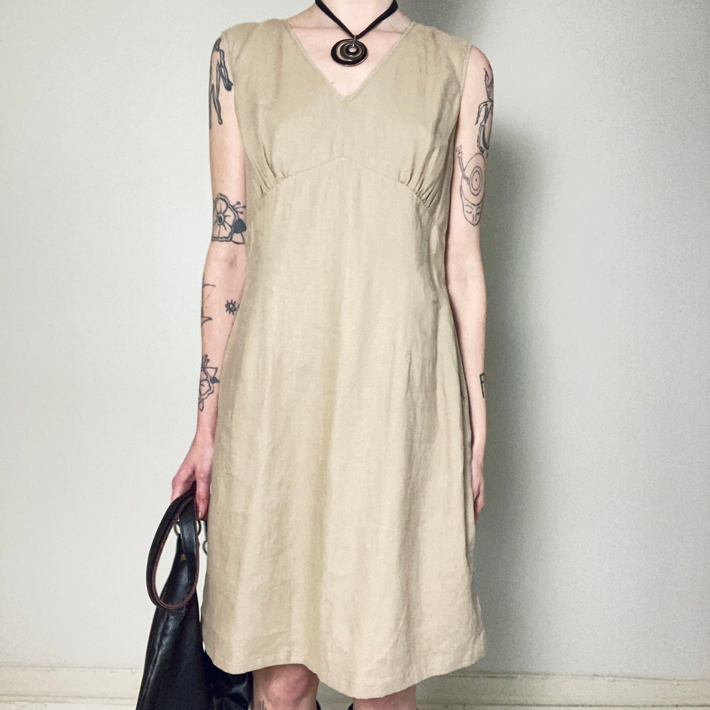 00s Linen dress