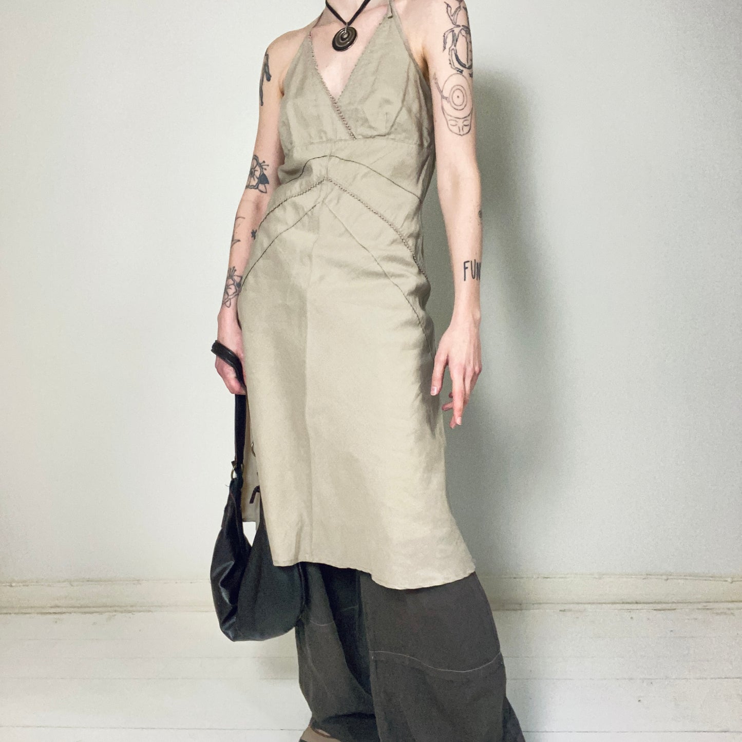 00s Linen dress