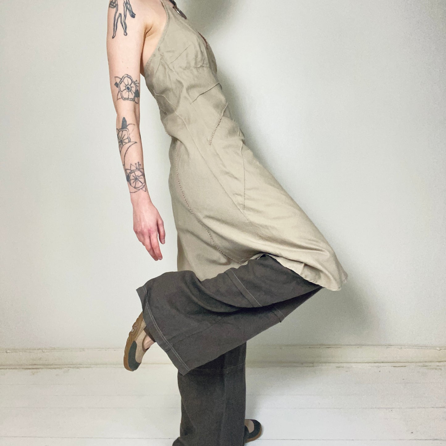 00s Linen dress