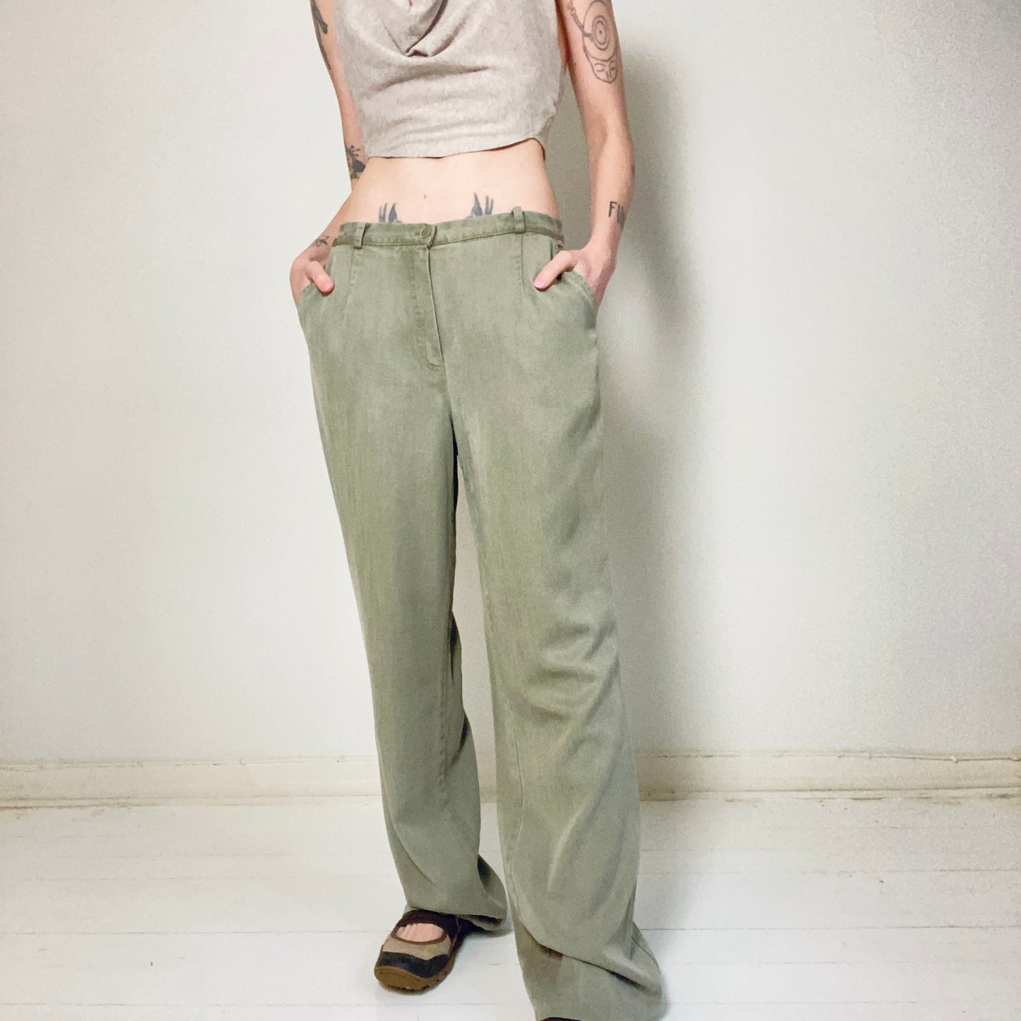 90s loose fit pants