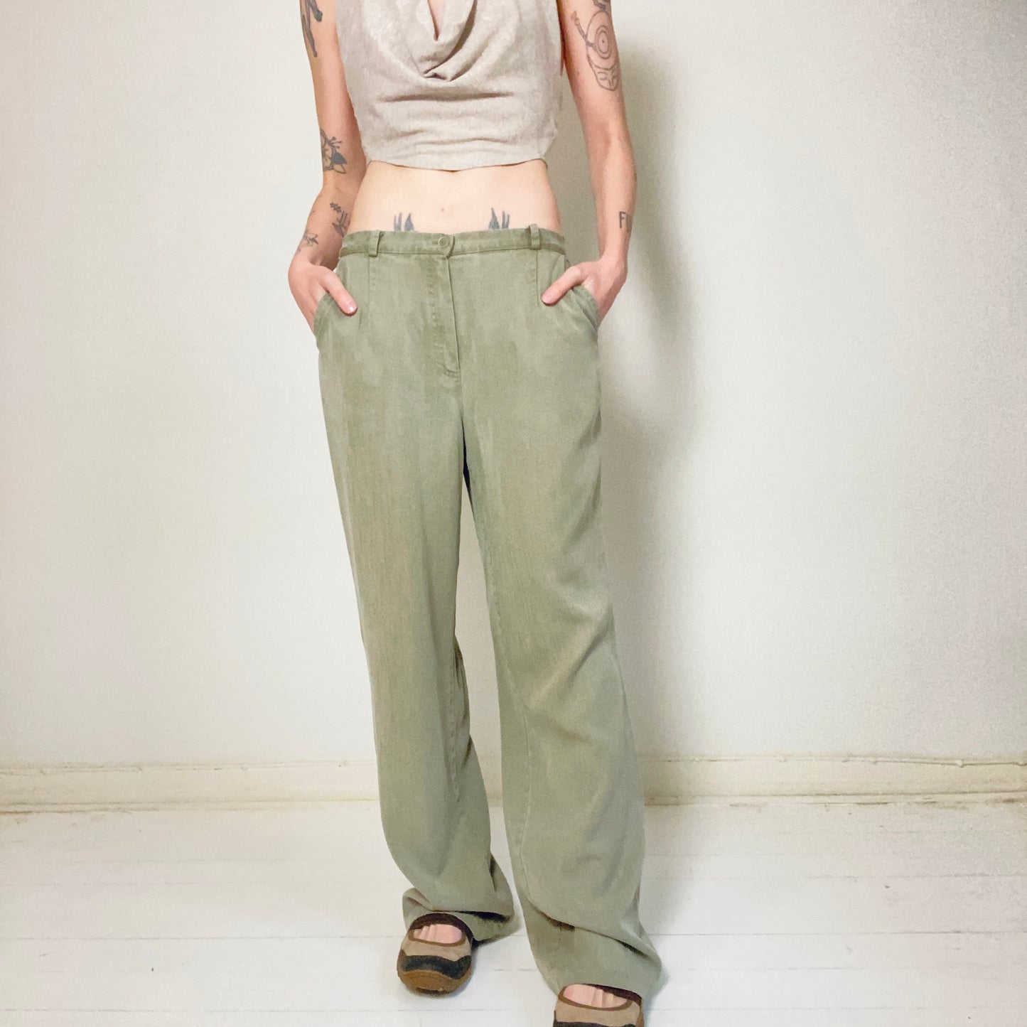 90s loose fit pants