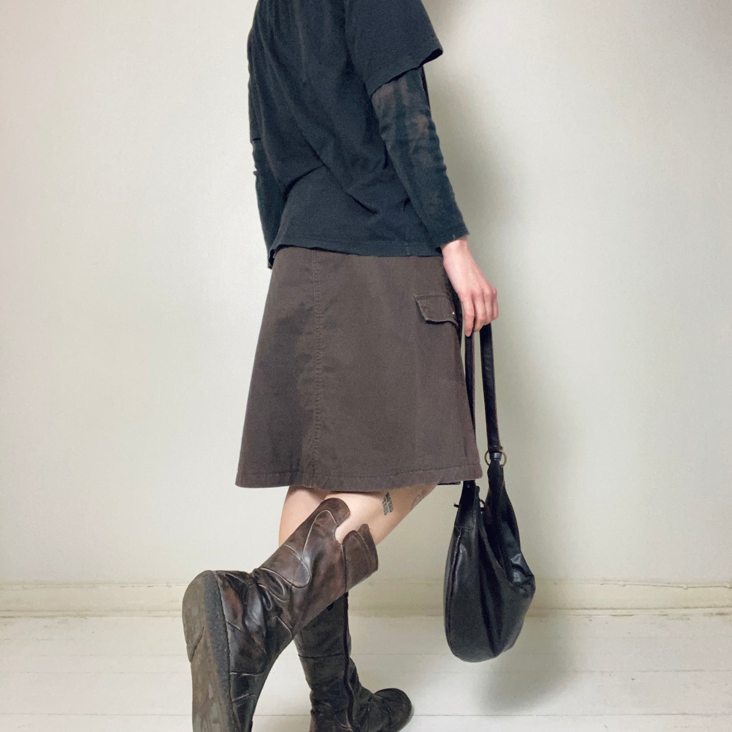 00s midi cargo skirt