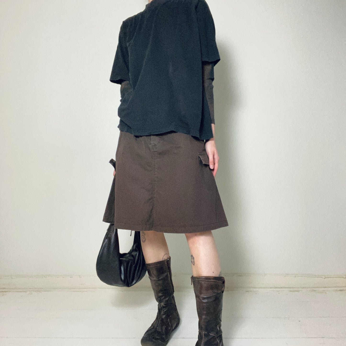 00s midi cargo skirt