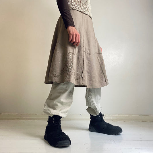 Linen skirt