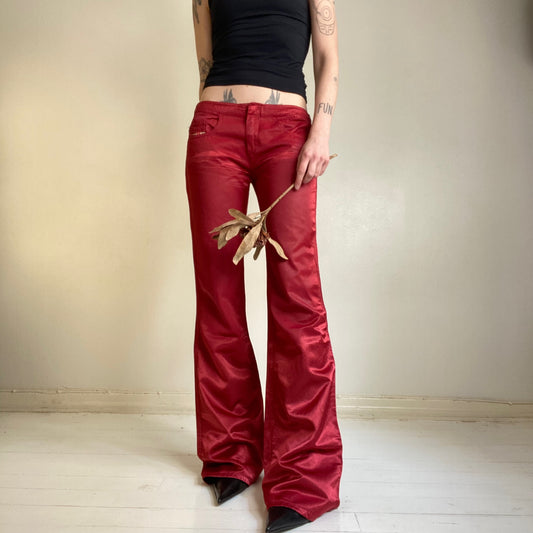 00s Diesel satin pants