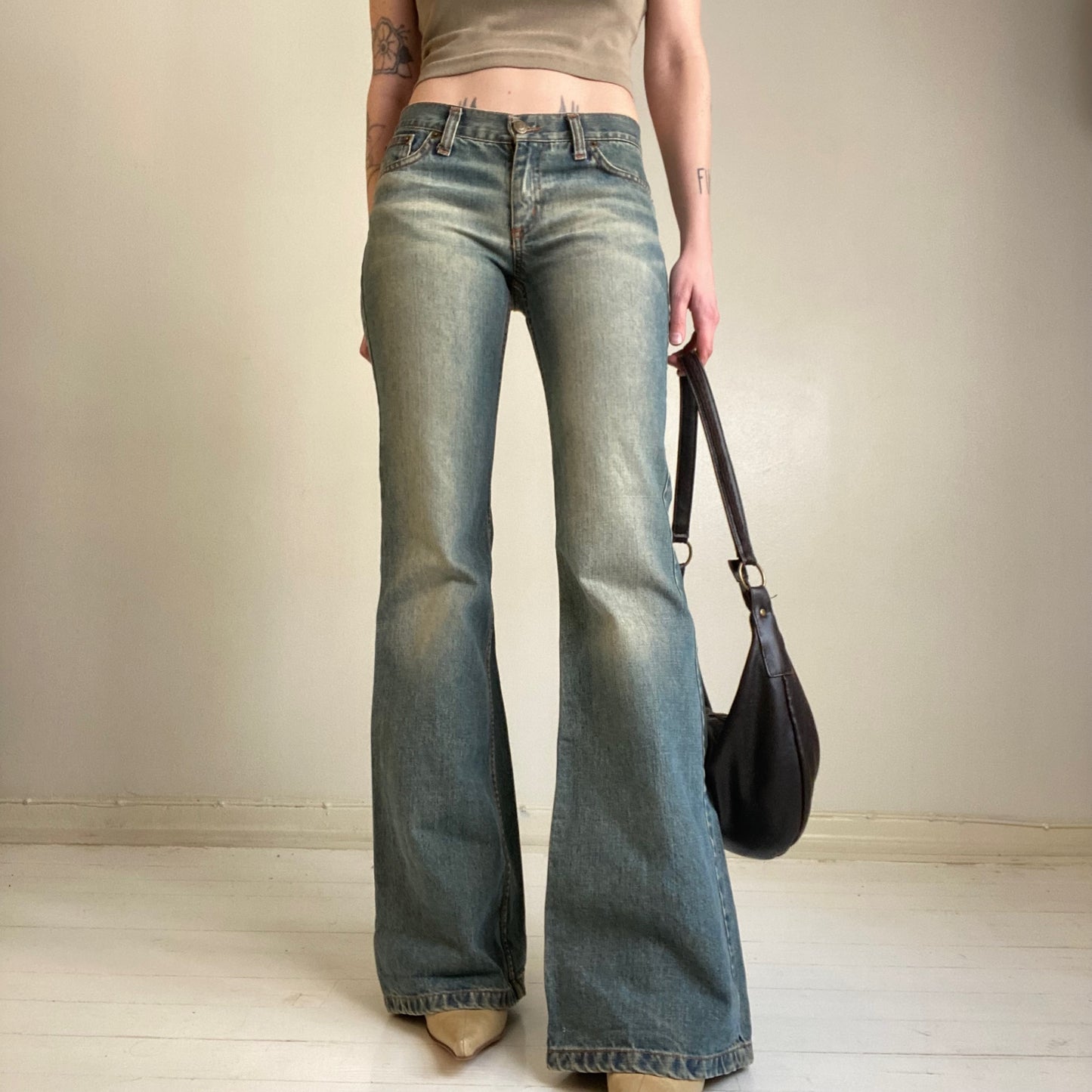 00s dirt wash jeans