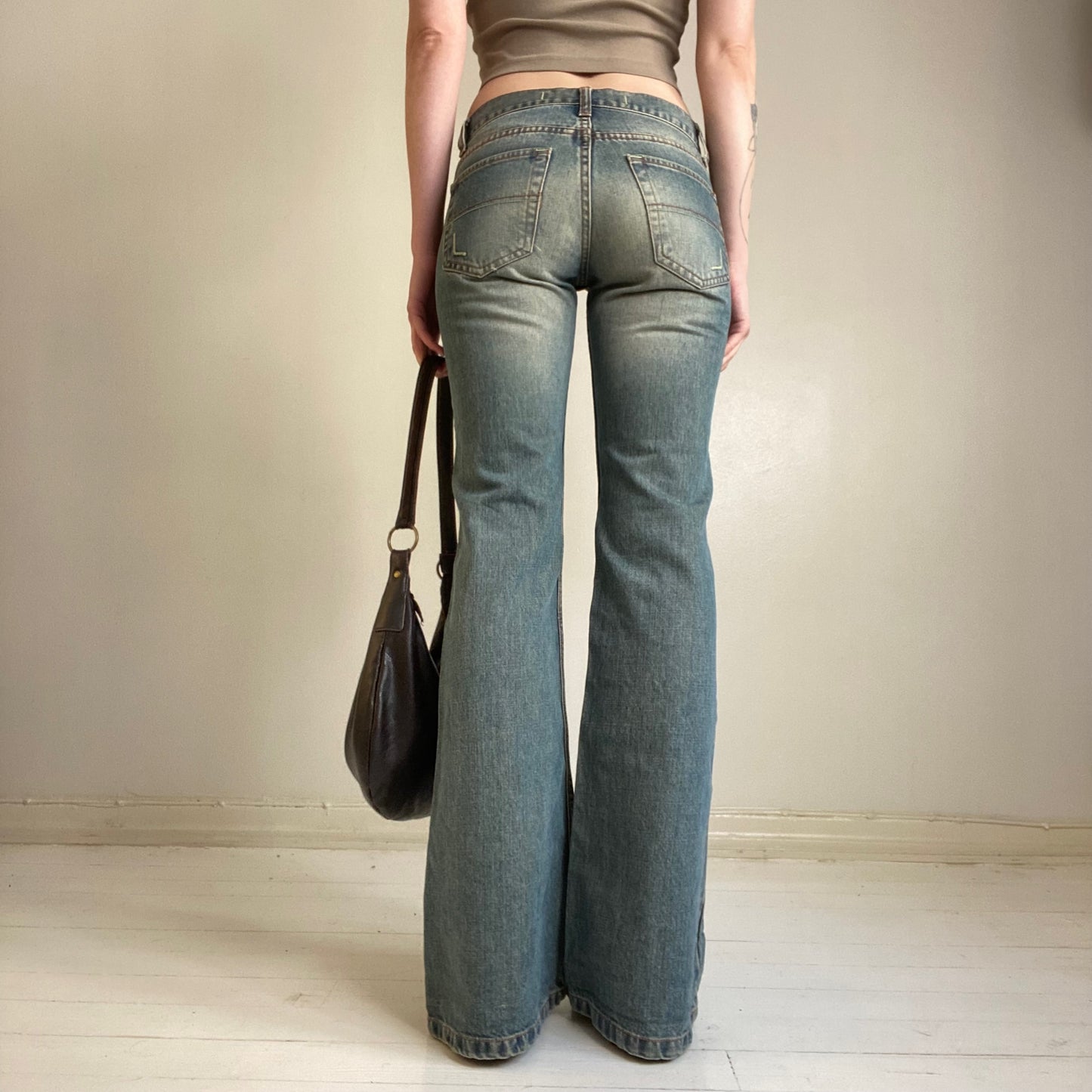 00s dirt wash jeans