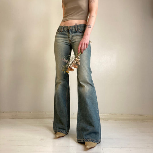 00s dirt wash jeans