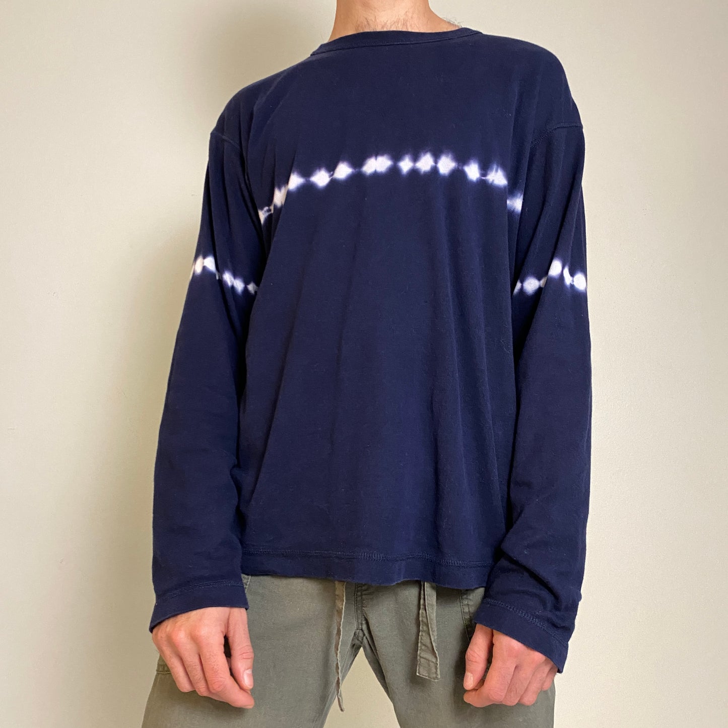 90s shibori dye longsleeve